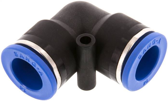 14mm 90deg Elbow Push-in Fitting PA 66 NBR [2 Pieces]