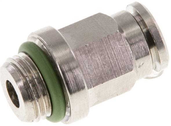 Raccord enfichable à filetage mâle 5mm x G1/8'' en laiton FKM [2 pièces].