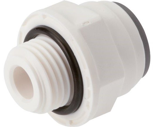 Raccord enfichable 5/16'' x G1/4'' à filetage mâle POM EPDM [5 Pièces]