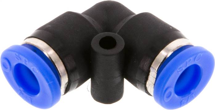 1/4'' 90deg Elbow Push-in Fitting PBT NBR [2 Pieces]