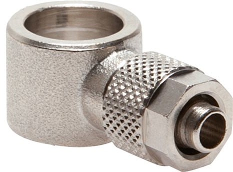 4.3x3 & G1/8'' Nickel plated Brass Banjo Push-on Fitting [2 Pieces]