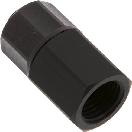 Conector Recto Aluminio 10x8 & G1/4'' Rosca Hembra [2 piezas]