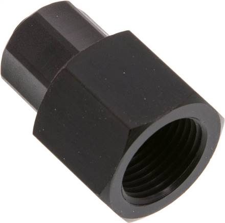 Conector Recto Aluminio 10x8 & G3/8'' Rosca Hembra [2 piezas]