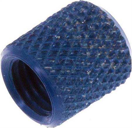 Écrou-raccord en aluminium 4.3x3mm (M6x0.75) [10 pièces].