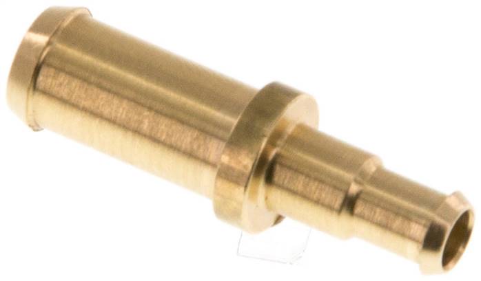 Conector de manguera de latón de 6 mm y 4 mm [5 piezas]