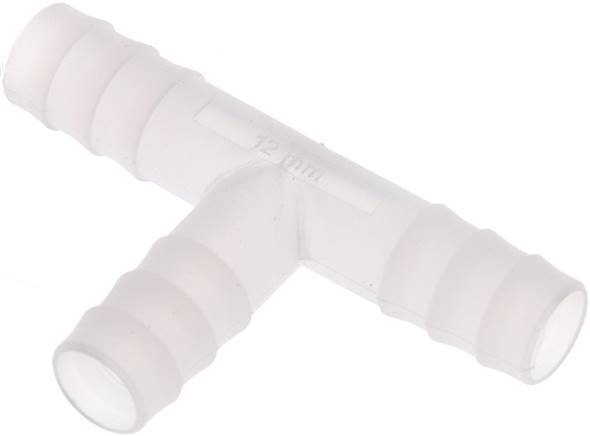 13 mm (1/2'') PVDF Tee Hose Connector [2 Pieces]