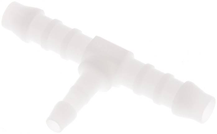 Conector de manguera en T de 6 mm (1/4'') y 4 mm de POM [10 piezas]