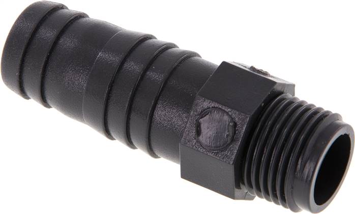 20 mm y G1/2'' PVC-U Hose Barb Male 70mm EN 1452-3 [5 Piezas]