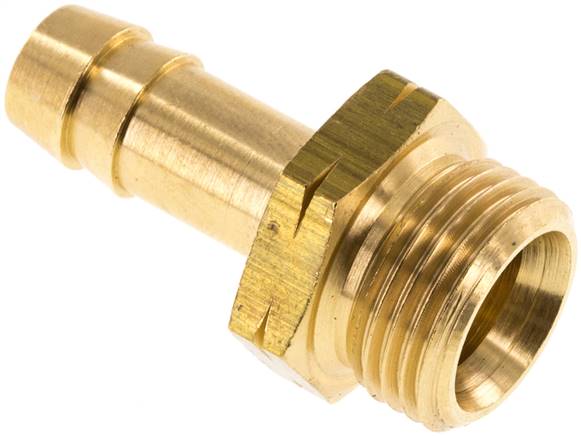 9 mm (3/8'') & G3/8'' LH Brass Hose Barb Male [2 Pieces]