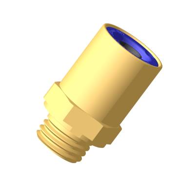 Raufoss ABC Newline Push-In Coupling - 6x1 mm - Male Threaded M12x1,5 [2 Pieces]