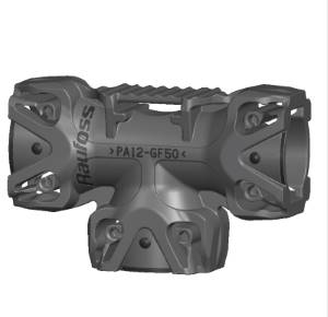 T et L-pièce Heavy Duty L1 73 L2 31 - 92060010 [2 Pièces]