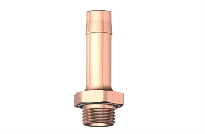 Raufoss Hose Nipple DIN 74304 - Hose Barb 13mm / Male Threaded M16x1,5 [2 Pieces]