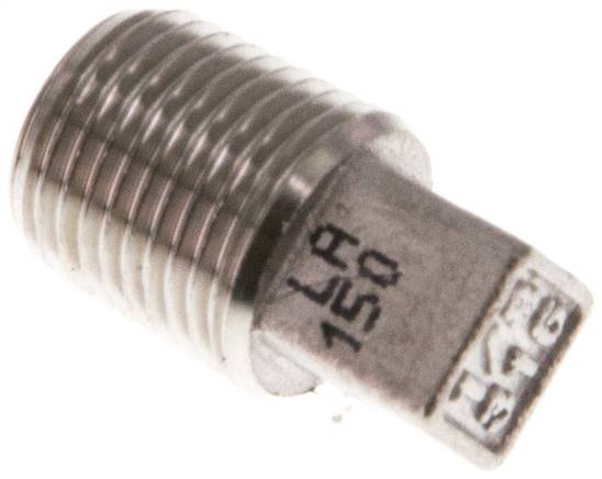 Plug R1/8'' RVS met Buitenvierkant16bar [5 Stuks]