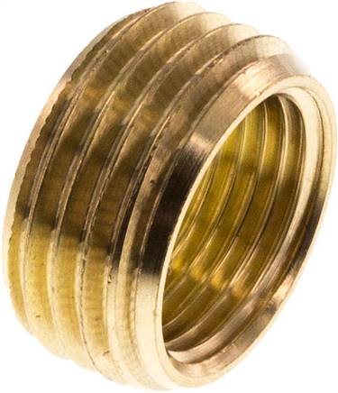 Bague réductrice G3/8'' femelle x G1/2'' mâle laiton 50bar (702.5psi) [5 pièces].