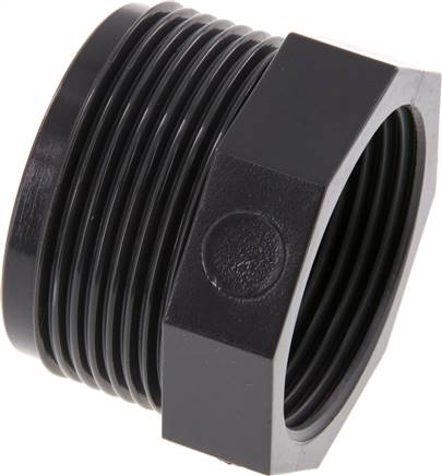 Bague réductrice Rp1 1/2'' Femelle x G1 1/2'' Mâle PVC-U 16bar (224.8psi) EN 1452-3 [2 Pièces]