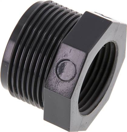 Bague réductrice Rp1 1/4'' Femelle x G1 1/4'' Mâle PVC-U 16bar (224.8psi) EN 1452-3 [2 Pièces]