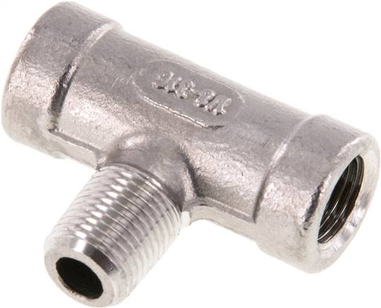 Tee Fitting R1/8'' Male x Rp1/8'' Female 16bar (224.8psi) [2 Pieces]