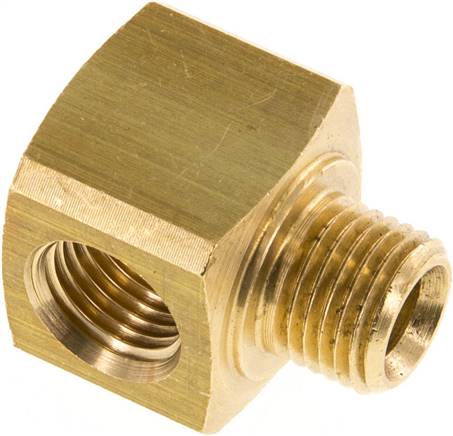 T-Stück G1/4'' Stecker x Buchse Messing 16bar (224.8psi) [2 Stück]