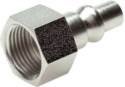 Hardened steel DN 5.5 (Orion) Air Coupling Plug G 1/4 inch Female [2 Pieces]