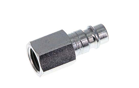 Hardened steel DN 7.2 (Euro) Air Coupling Plug G 1/4 inch Female [2 Pieces]