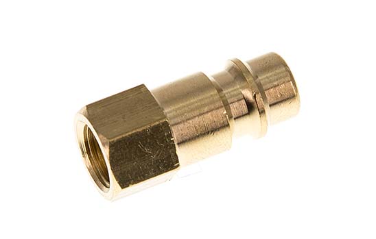 Brass DN 7.2 (Euro) Air Coupling Plug G 1/8 inch Female [5 Pieces]