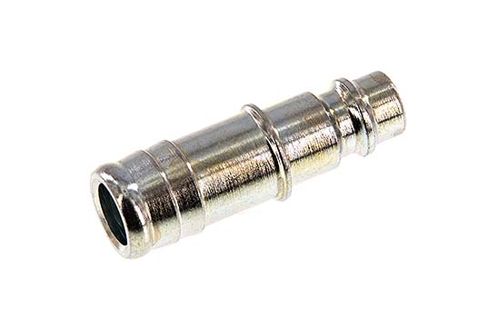 Hardened steel DN 7.2 (Euro) Air Coupling Plug 13 mm Hose Pillar [2 Pieces]