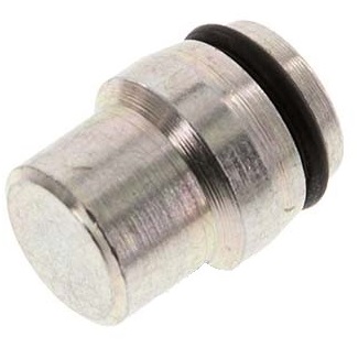 16S Zinc plated Steel Closing Plug for Cutting Ring Fittings 400 Bar DIN 2353 [5 Pieces]