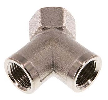 G 1/8'' Nickel plated Brass Y-Piece 16 Bar [2 Pieces]