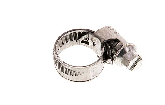 Collier de serrage 10 - 16 mm avec une bande de 9 mm en acier inoxydable 304 - Norma [5 Pièces]