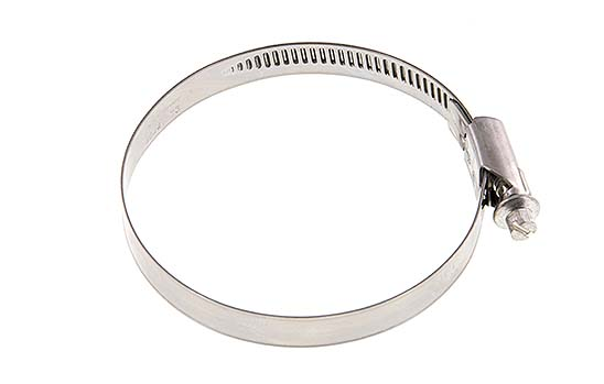 Abrazadera de manguera de 90 - 110 mm con banda de acero inoxidable 304 de 12 mm - Norma [2 Piezas]