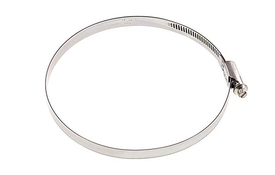 Collier de serrage 150 - 170 mm avec une bande de 12 mm en acier inoxydable 304 - Norma [2 Pièces].