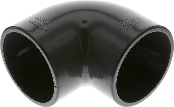 PVC 90deg Elbow Fitting Socket 110x130mm