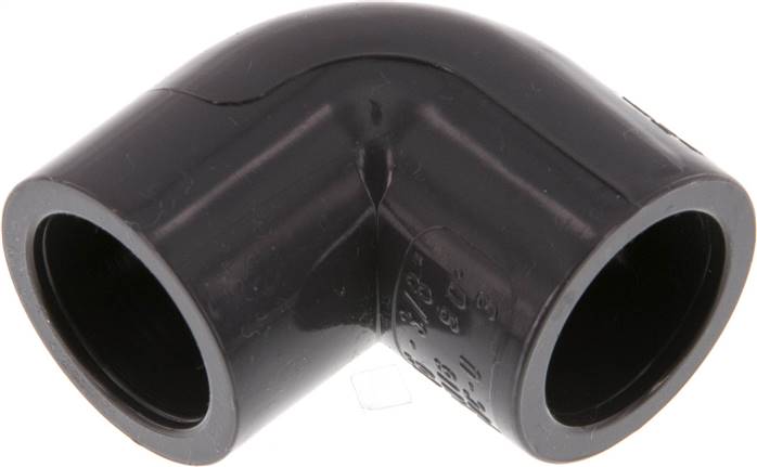 PVC 90deg Elbow Fitting Socket 16x23mm