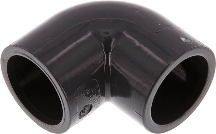 PVC 90deg Elbow Fitting Socket 25x33mm