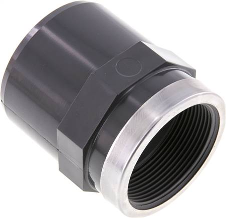 PVC Fitting Male Socket 75mm x Female Rp 2''