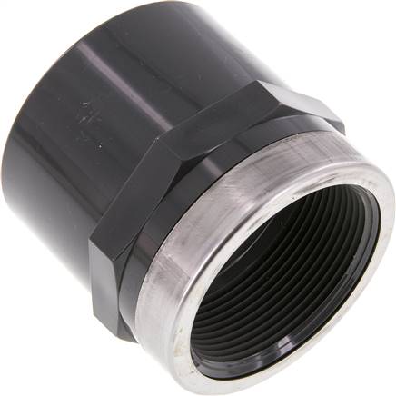 PVC Fitting Female Socket 63mm x Female Rp 2''