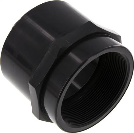 Conexión de PVC Hembra 90mm x Hembra Rp 3''