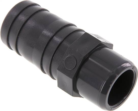 Raccord PVC femelle 32mm avec raccord cannelé 32mm (1 1/4'')