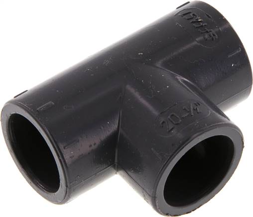 PVC Tee Fitting Socket 20x27mm