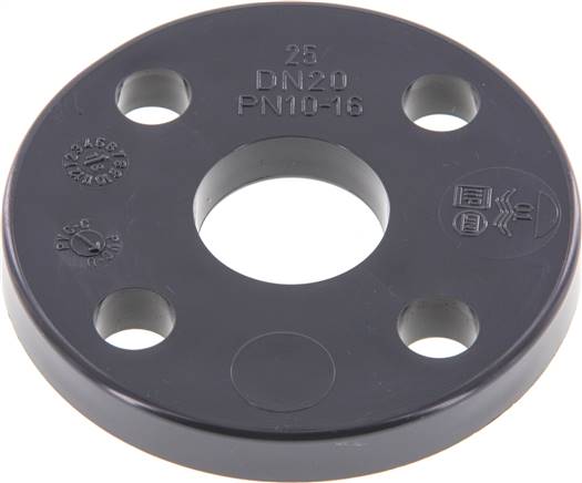 Brida de PVC DN20 25mm