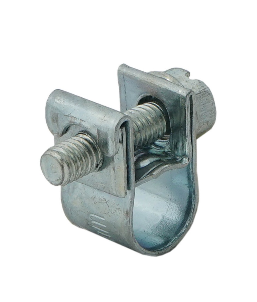7 - 9 mm Slangklem van Gegalvaniseerd Staal met een 9 mm band [10 Stuks]