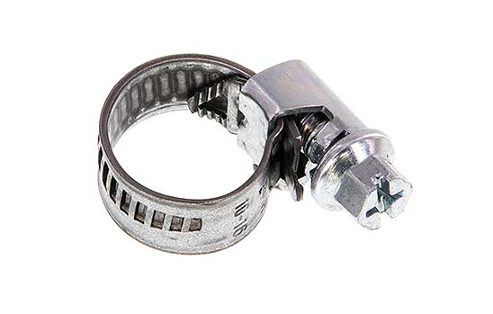 10 - 16 mm Slangklem van Gegalvaniseerd Staal met een 9 mm band - Norma [20 Stuks]