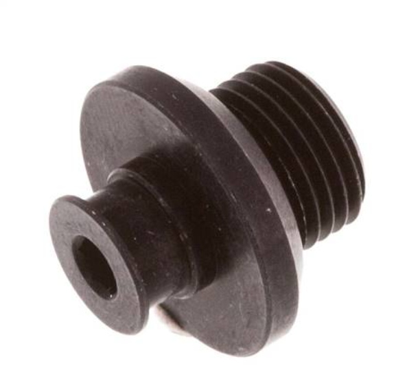 M5-G 1/8'' Binnendraad/buitendraad Aluminum Vacuum Zuignap Fitting DN 3.1 SW 3 [2 Stuks]