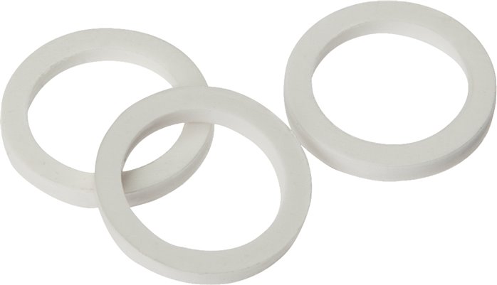 G 3/4" PVC-Dichtung 26,7x32,5x2 mm [50 Stück]