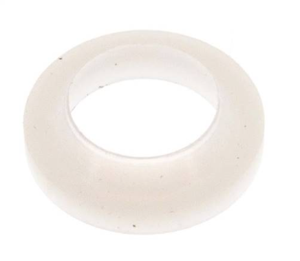 G 1/8"  Polyamide Banjo Bolt Valve Gasket 10.5x15x4.3 mm [20 Pieces]