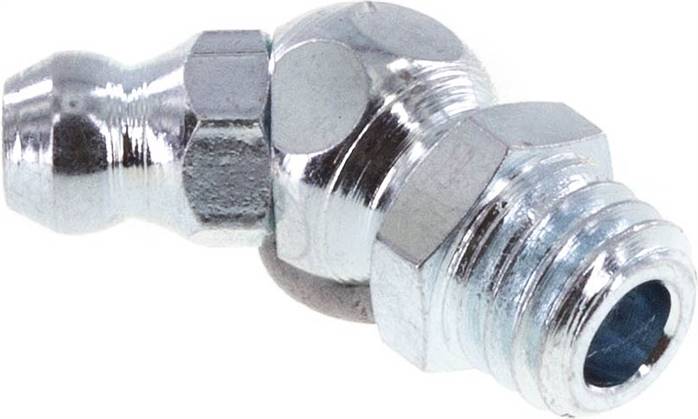 Graisseur Angulé À 45° Acier M8x1.25 DIN 71412 [5 Pièces]