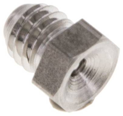 Straight Funnel Grease Nipple Stainless Steel M6x1 DIN 3405 [2 Pieces]