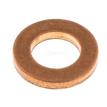 G1/2'' Flat Seal Copper for Pressure Gauge [5 Pieces]