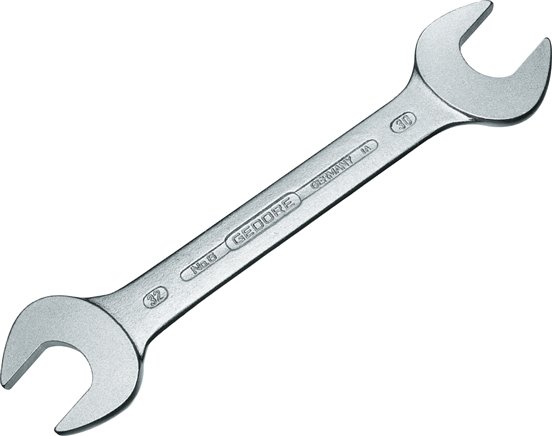 6x7mm Gedore Red Double Open End Wrench [2 Pieces]