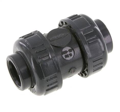 PVC Check Valve 20 mm 0.012-16bar (0.17-232psi)